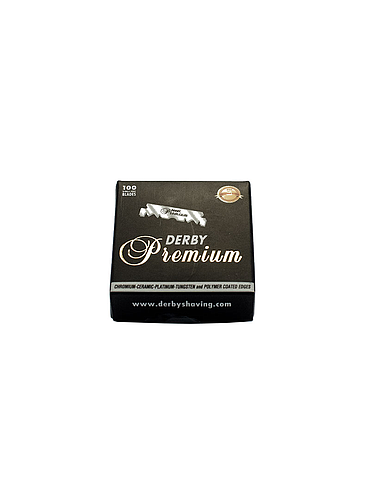 Derby - Black Premium - Half Razor Blades