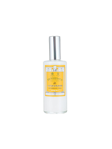 D.R. Harris - Bois de santal - Baume hydratant après rasage - Pompe - 100ml