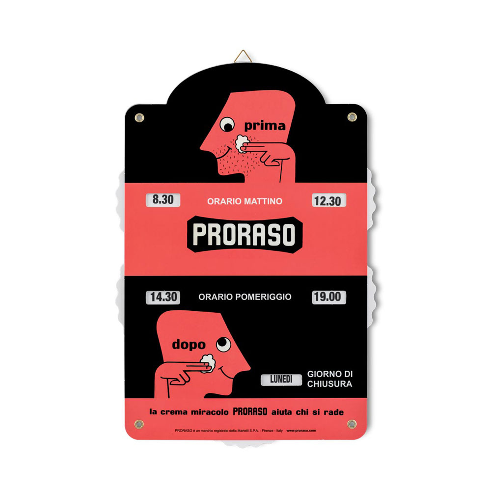 Proraso - Openingstijden