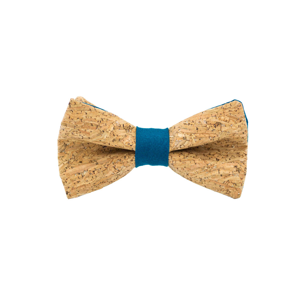 Jaggs - Cork bow tie "Merlot" - Blue Duck Ring