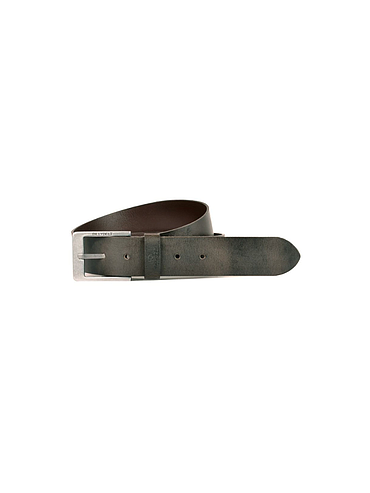 Billybelt - Ceinture en cuir - effet brut - Marron foncé T 110