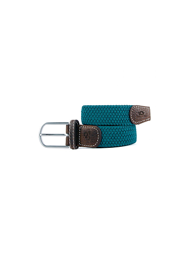 Billybelt - Elastic braided belt - Scarab Blue - Size 1