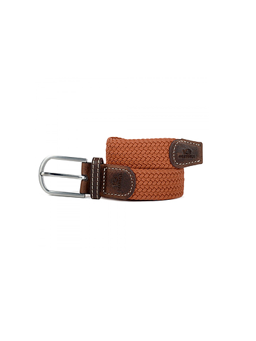 Billybelt - Elastic braided belt - Terracotta - Size 0
