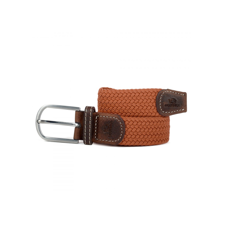 Billybelt - Elastic braided belt - Terracotta - Size 0
