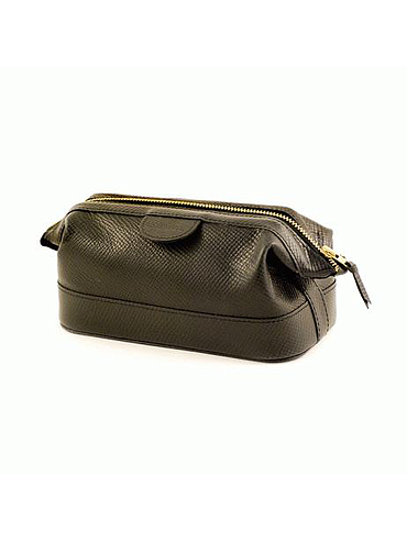 D.R. Harris - Black Travel Wash Bag