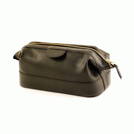 D.R. Harris - Black Travel Wash Bag