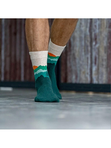 BillyBelt - Cotton socks - Grizzly
