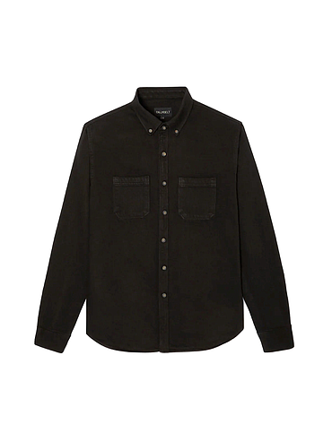BillyBelt - Black denim shirt - 7,5 oz - Large