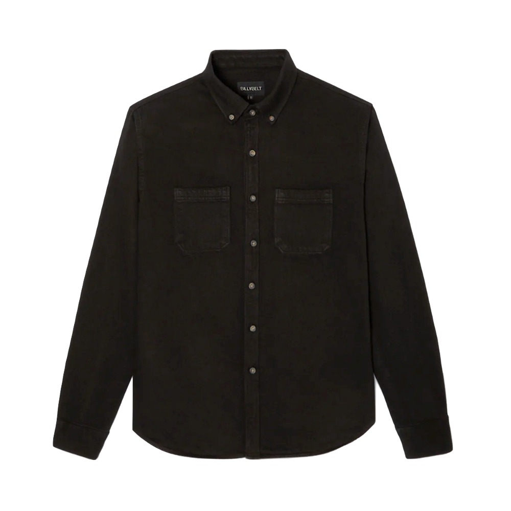 BillyBelt - Black denim shirt - 7,5 oz - Small