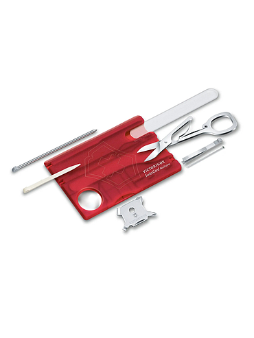 Victorinox - Swiss Card Nailcare - Rouge Transparent