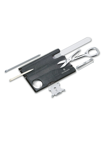 Victorinox - Swiss Card Nailcare - Noir Transparent