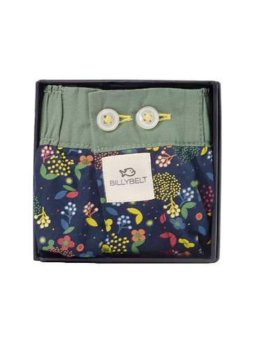 BillyBelt - Biologisch katoenen boxershorts - Flores - Maat M