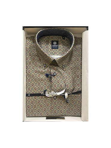 Navili - Brown Gorgona Shirt - L