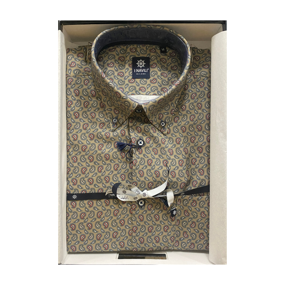 Navili - Chemise Gorgona Brun - M