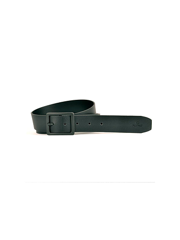 Billybelt - Ceinture en cuir - effet brut - Noir T 85