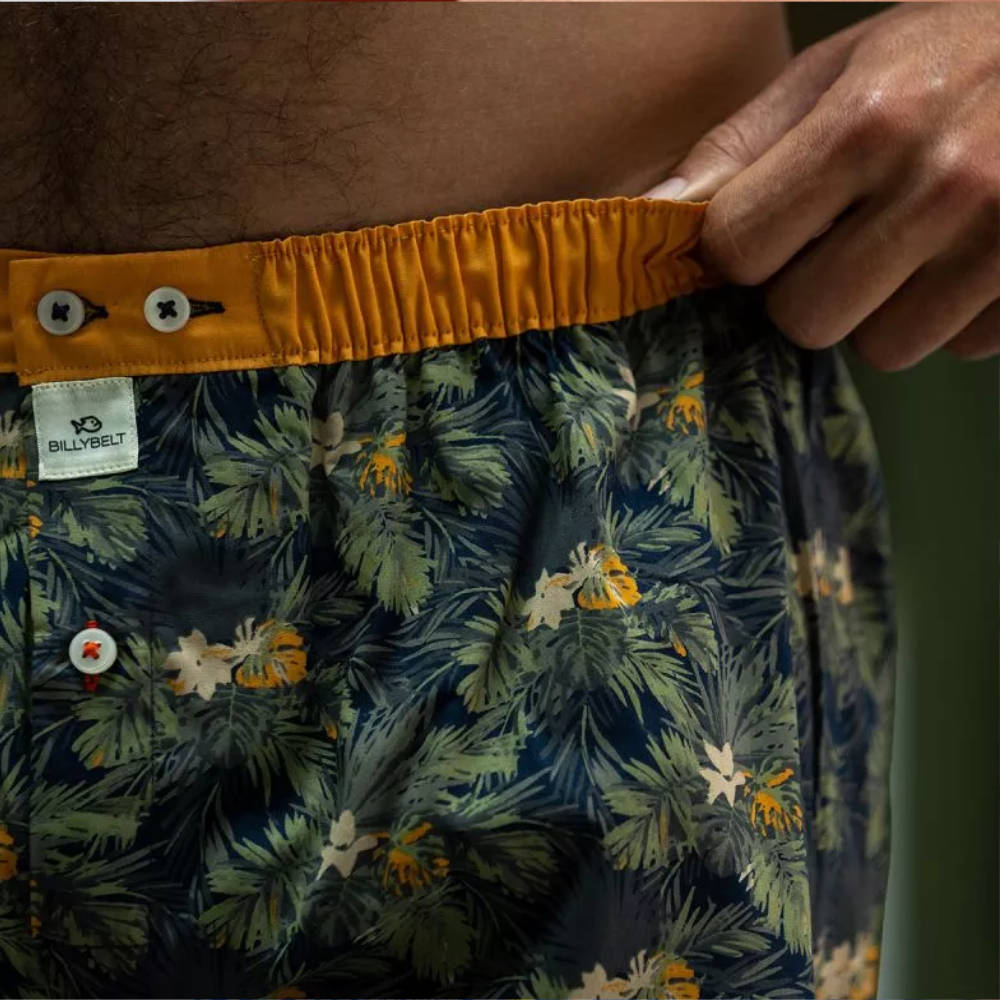 BillyBelt - Organic cotton boxer shorts - Canopy - Size M
