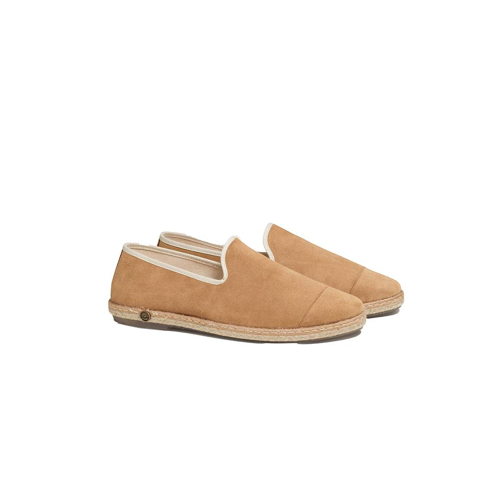 Angarde - Camel leather espadrille - 41 Wide