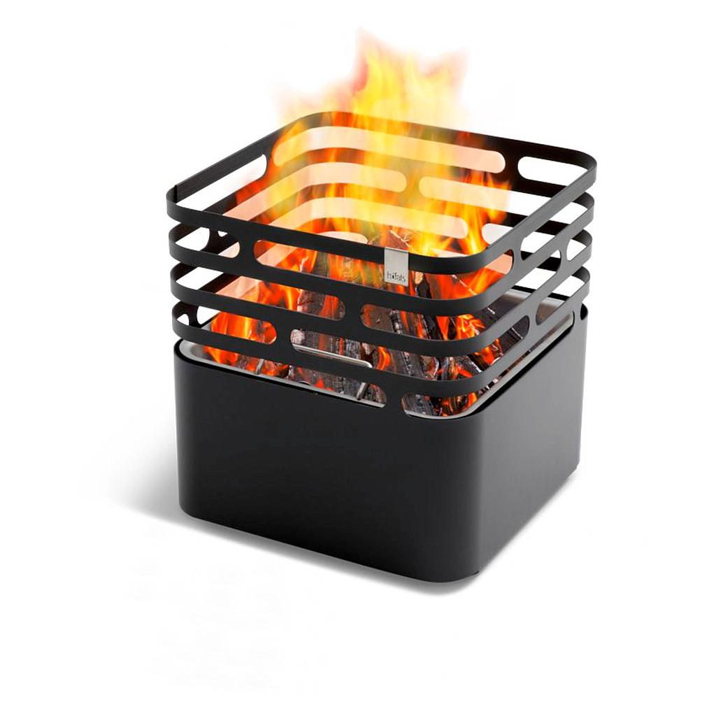 Hofats - CUBE Fire basket black