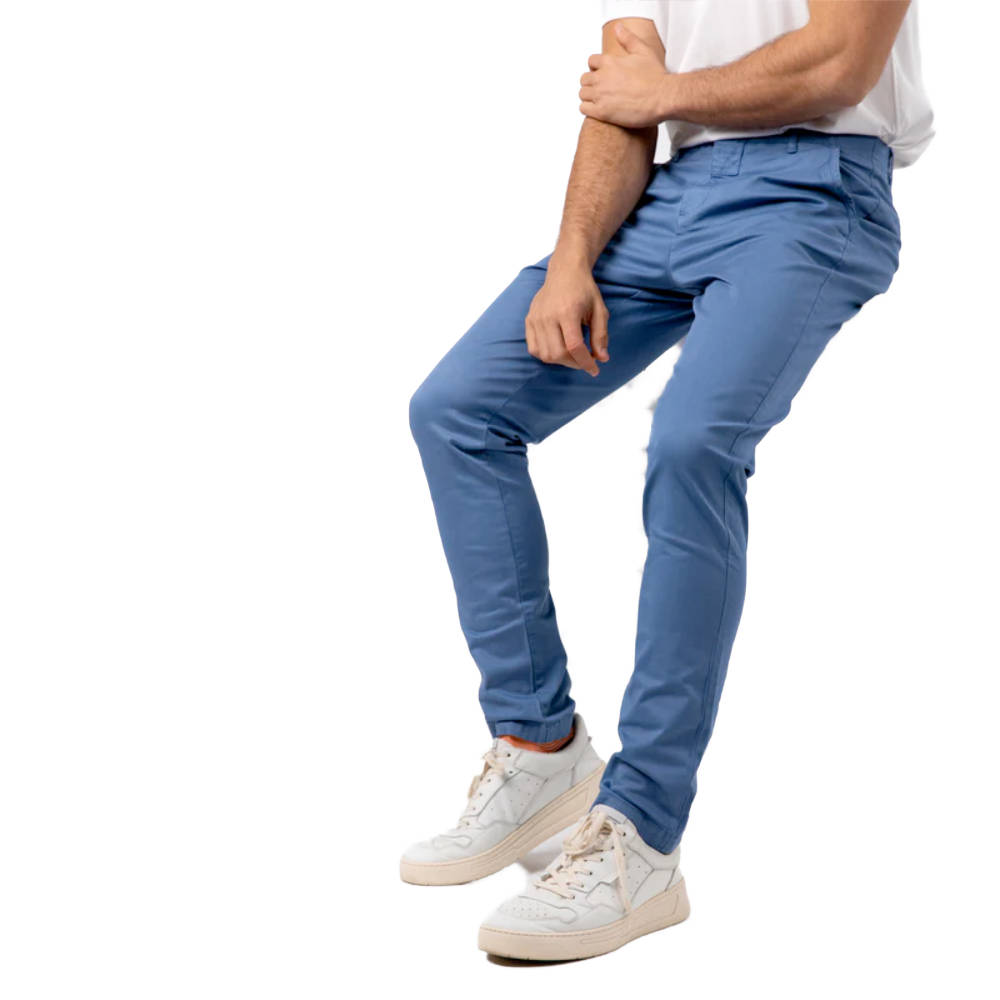 BillyBelt - Pantalon Chino Bleu glacier - 42