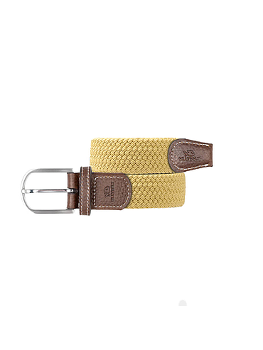 Billybelt - Elastic braided belt - Jaune Curry - Size 2