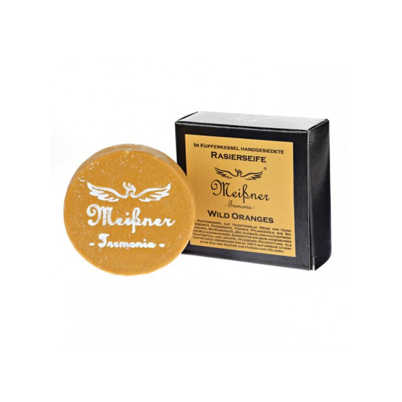 Meissner - Shaving Soap - Wild Oranges - Carton - 95g
