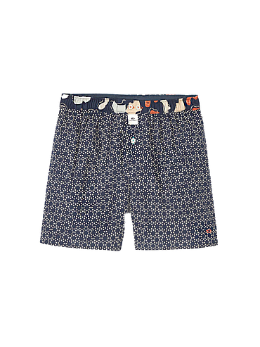 BillyBelt - Biologisch katoenen boxershorts - Dots circle - Maat XL