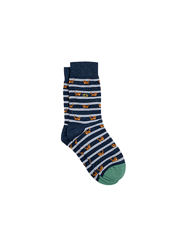 BillyBelt - Combed cotton socks Animals - Cat