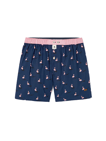 BillyBelt - Biologisch katoenen boxershorts - Flamingo - Maat XL