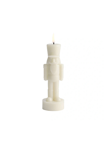 Uyuni - LED candle - Nutcracker - Oyster grey